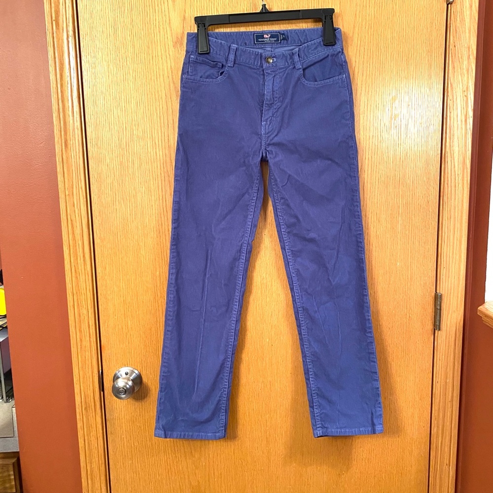 Vineyard Vines blue corduroy pants sz 14